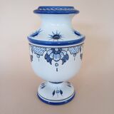Flowerpot vase A. Montagnon JM (Nevers)