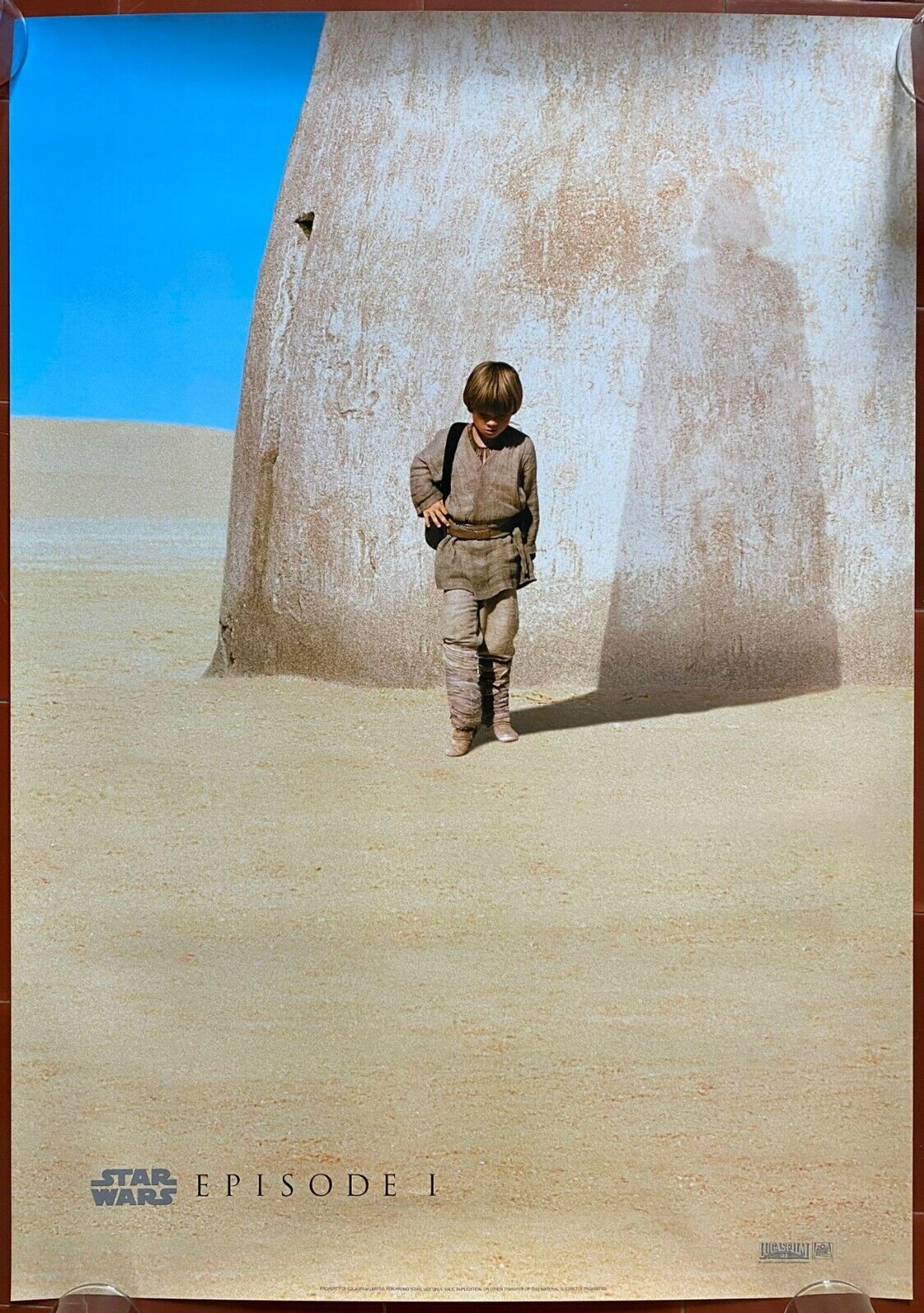 Original movie poster "Star Wars The Phantom Menace" George Lucas 60x84cm 1999