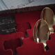 Box 6 small spoons, golden gold fin, style Louis XV