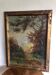 Oil on canvas 19th century landscape by Brunot