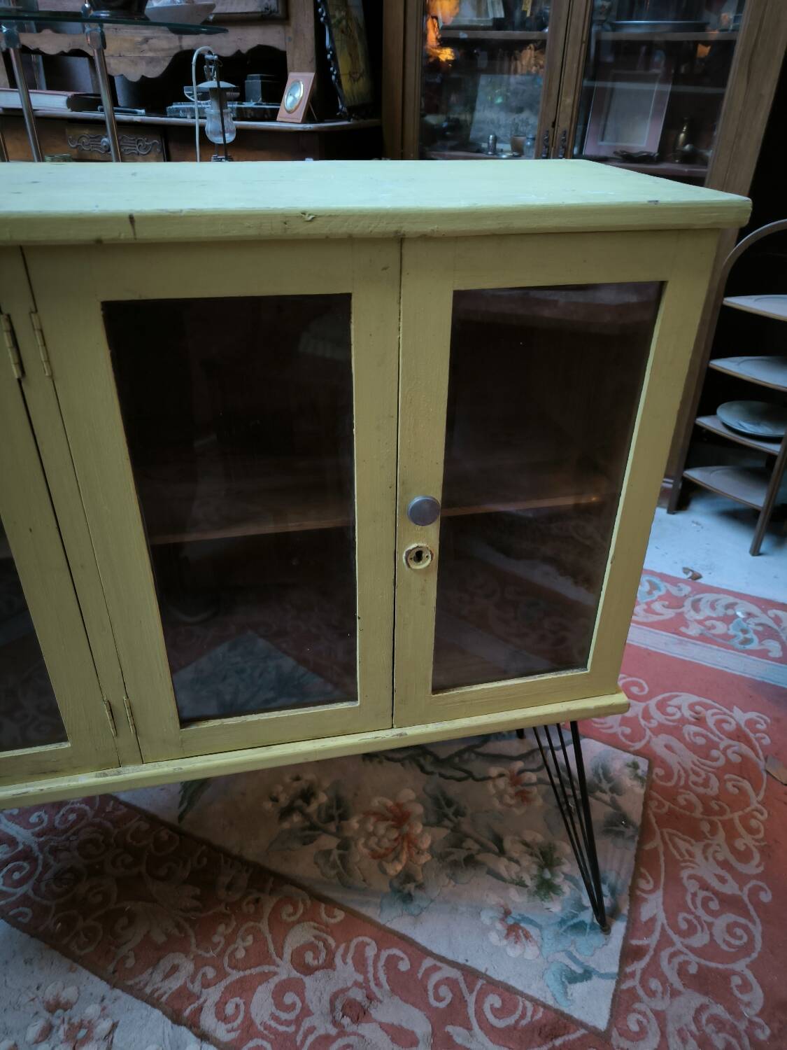 Small glass-fronted suite of rooms circa 1950