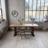 2m elm monastery table