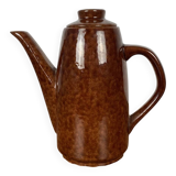 Ceramic teapot and coffee pot, leopard print, 1960-70