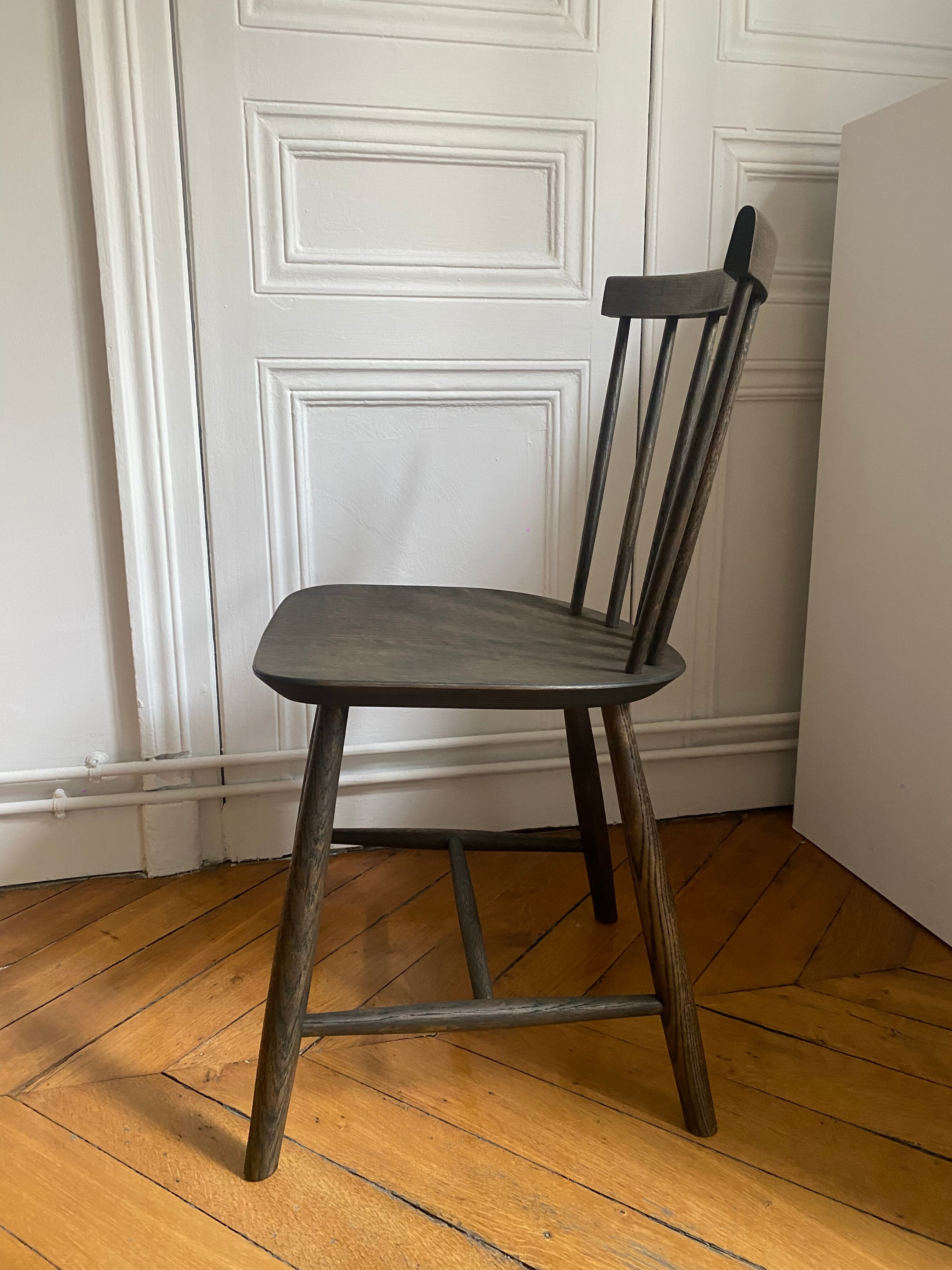 Chair J46 FDB Mobler in smoked oak