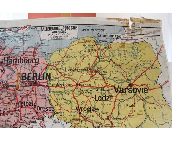 Carte Scolaire Ancienne N 27 Allemagne Pologne Autriche Physique N 28 Politique Selency Carte Scolaire Ancienne N 27 Allemagne Pologne Autriche Physique N 28 Politique Selency
