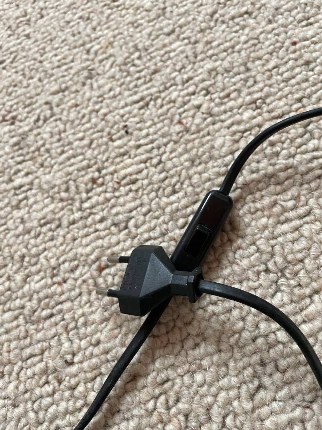 Clip lamp or wall lamp in aluminum and black plastic, 1980s