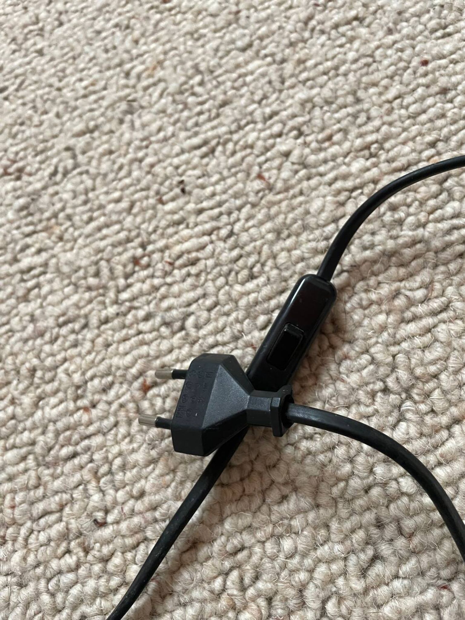 Clip lamp or wall lamp in aluminum and black plastic, 1980s