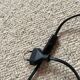 Clip lamp or wall lamp in aluminum and black plastic, 1980s