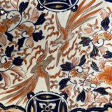 China, shaped porcelain with polychrome Imari decoration, 20th century.