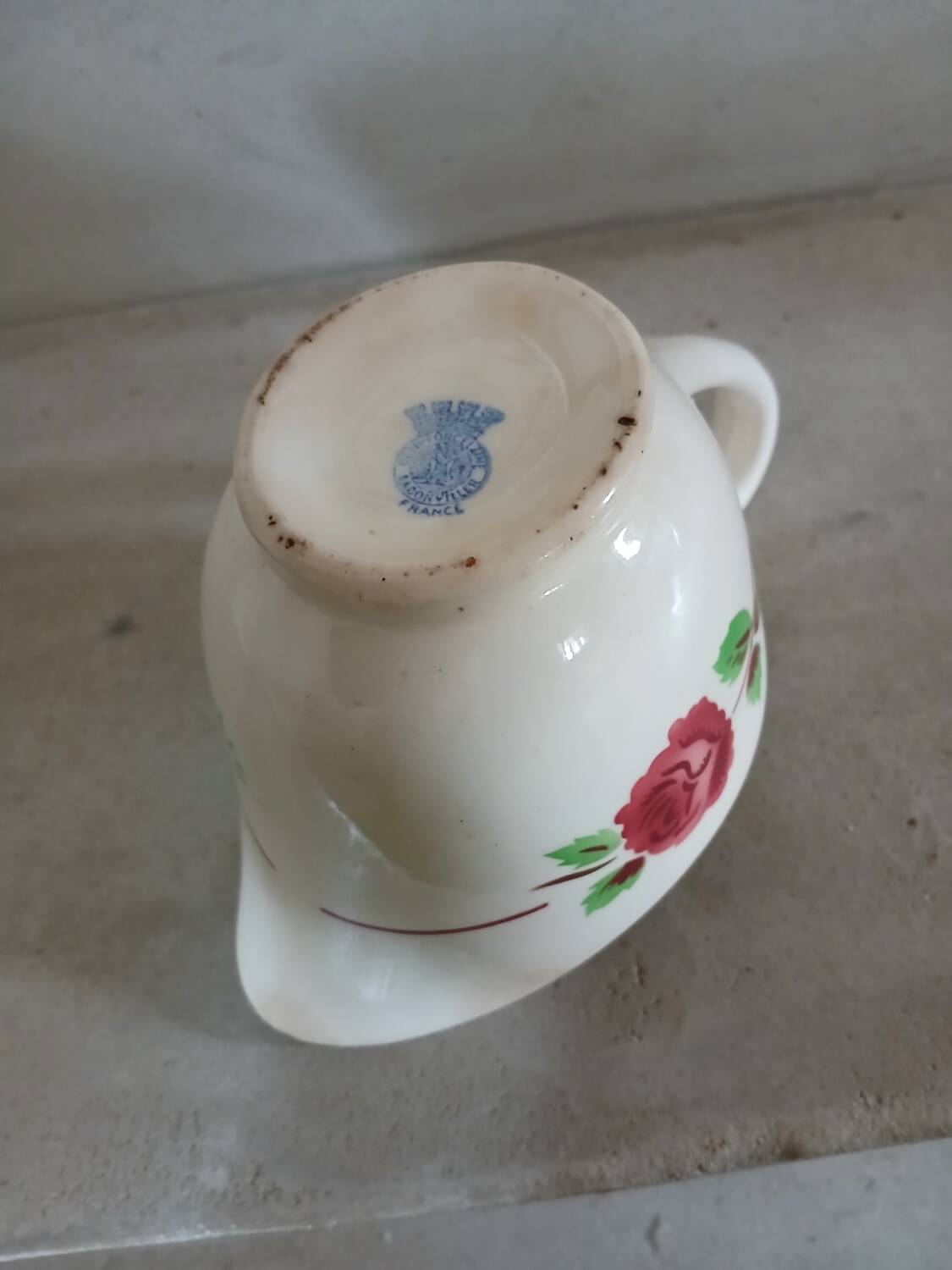 Old Badonviller sauceboat