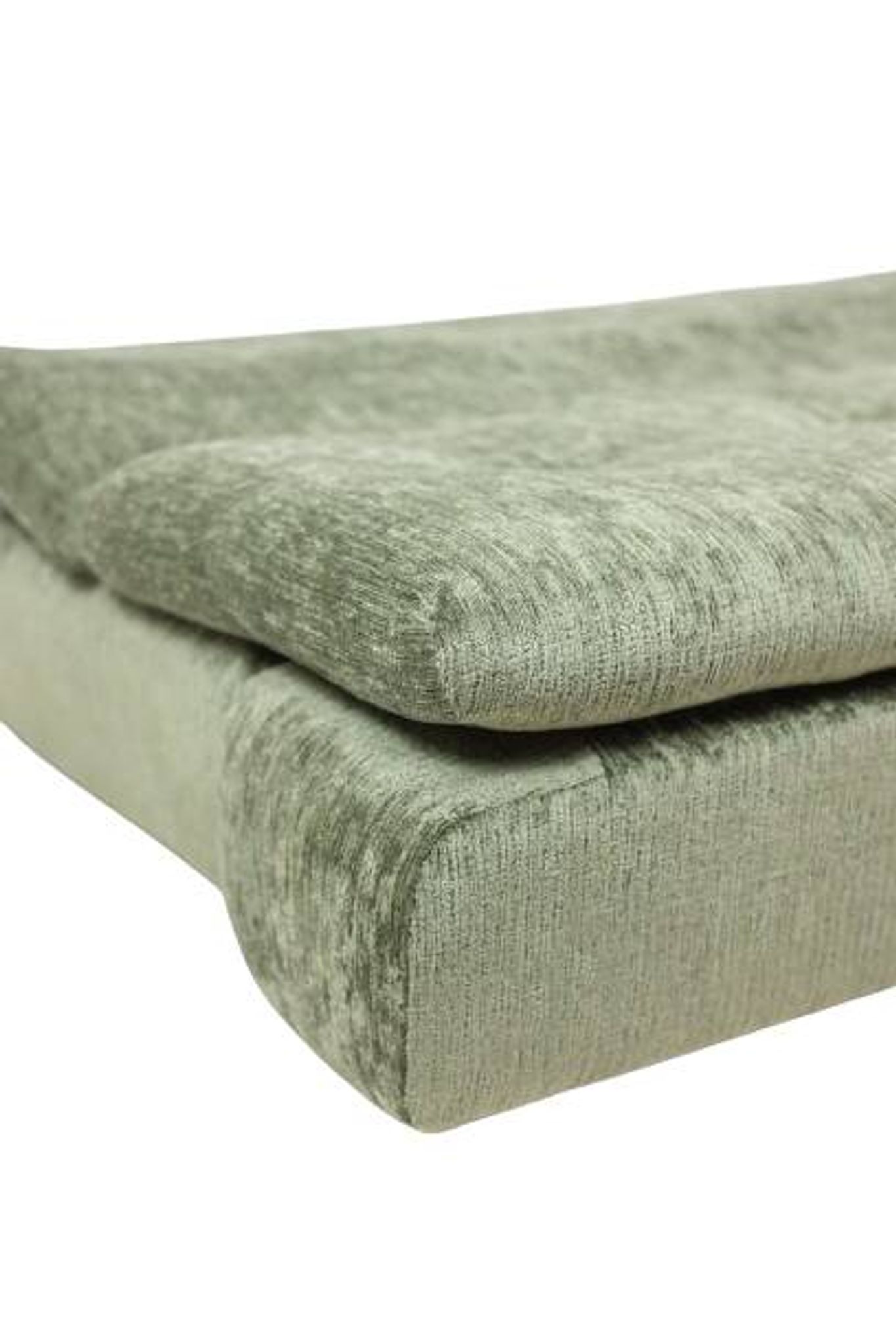 Airborne. Green velvet sofa bed. 1970s.