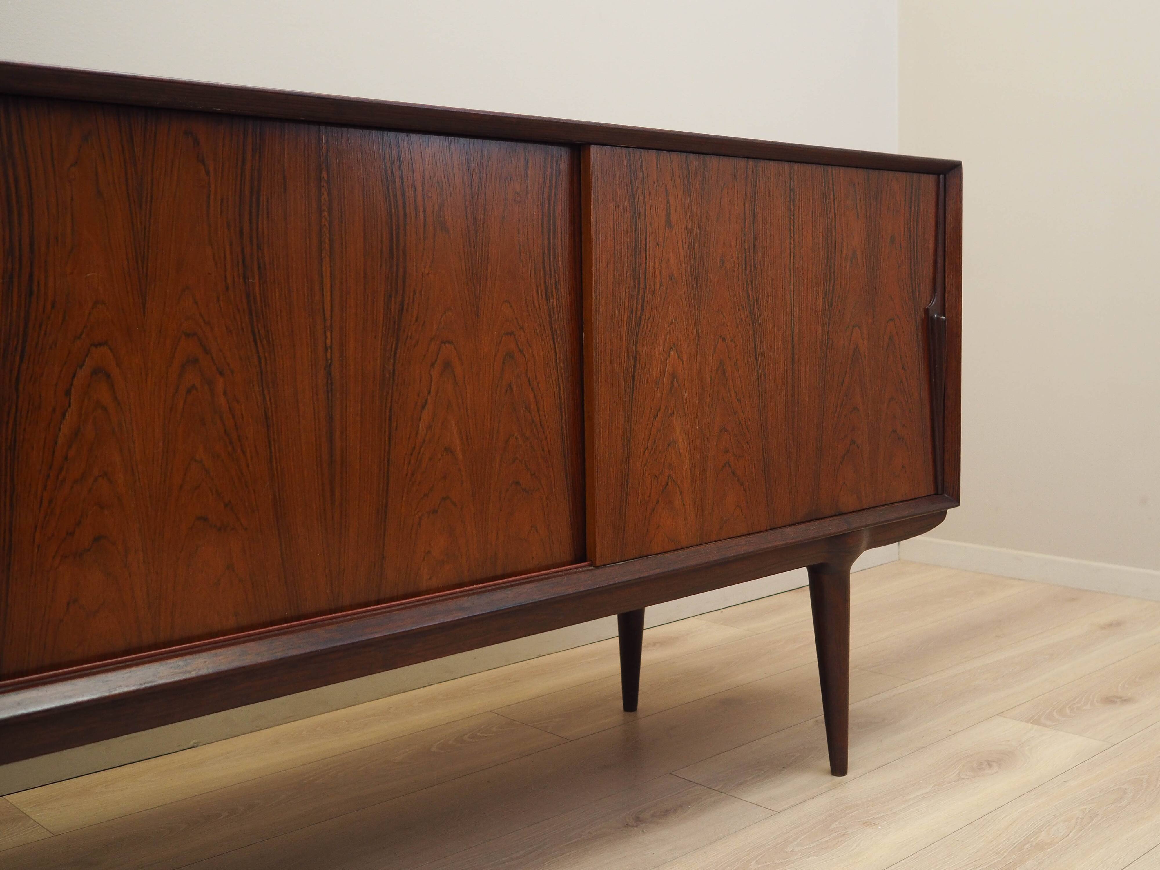 Rosewood sideboard, Danish design, 1970s, manufacturer: Omann Jun