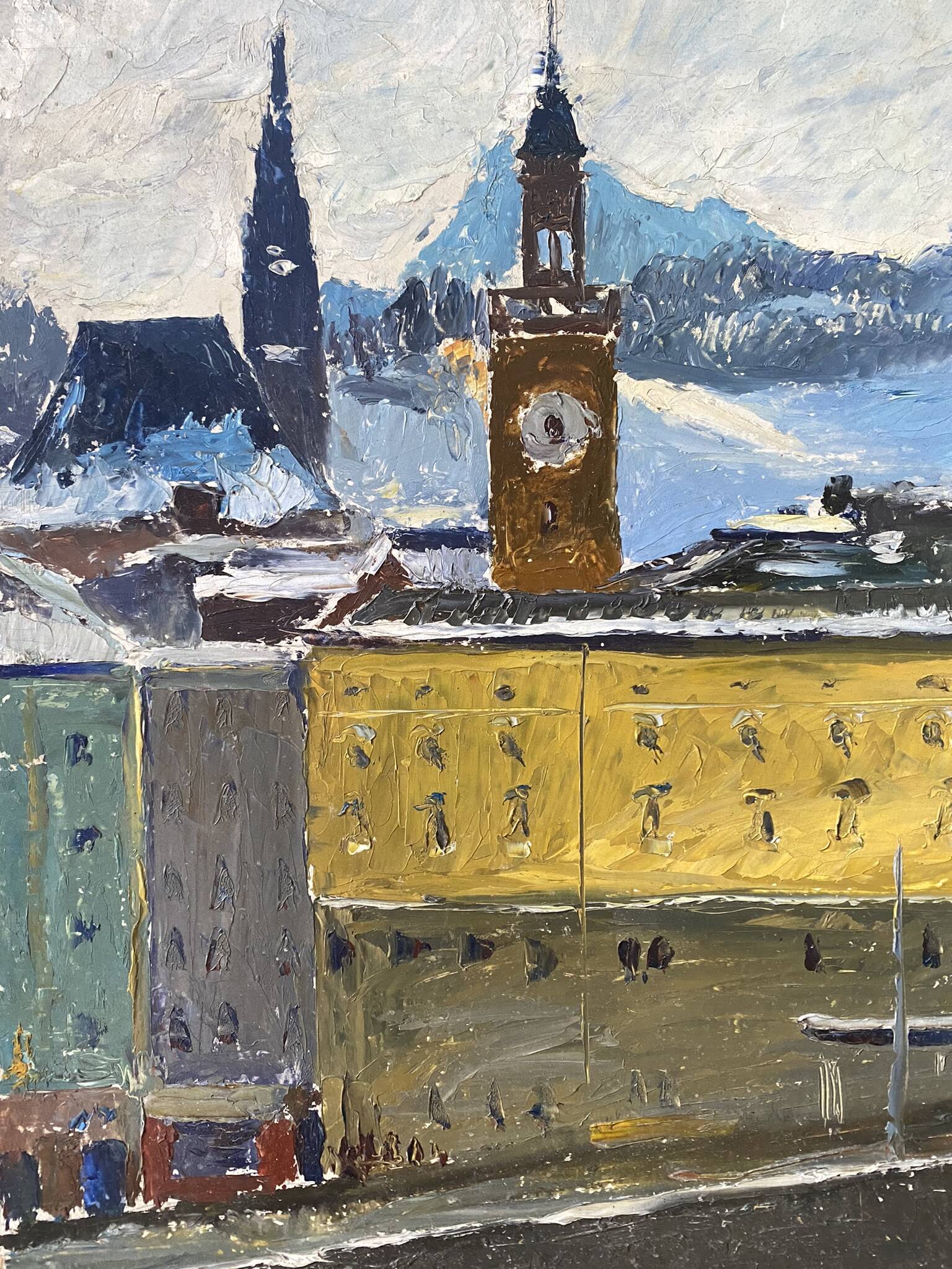 Landscape of Salzburg in 1953