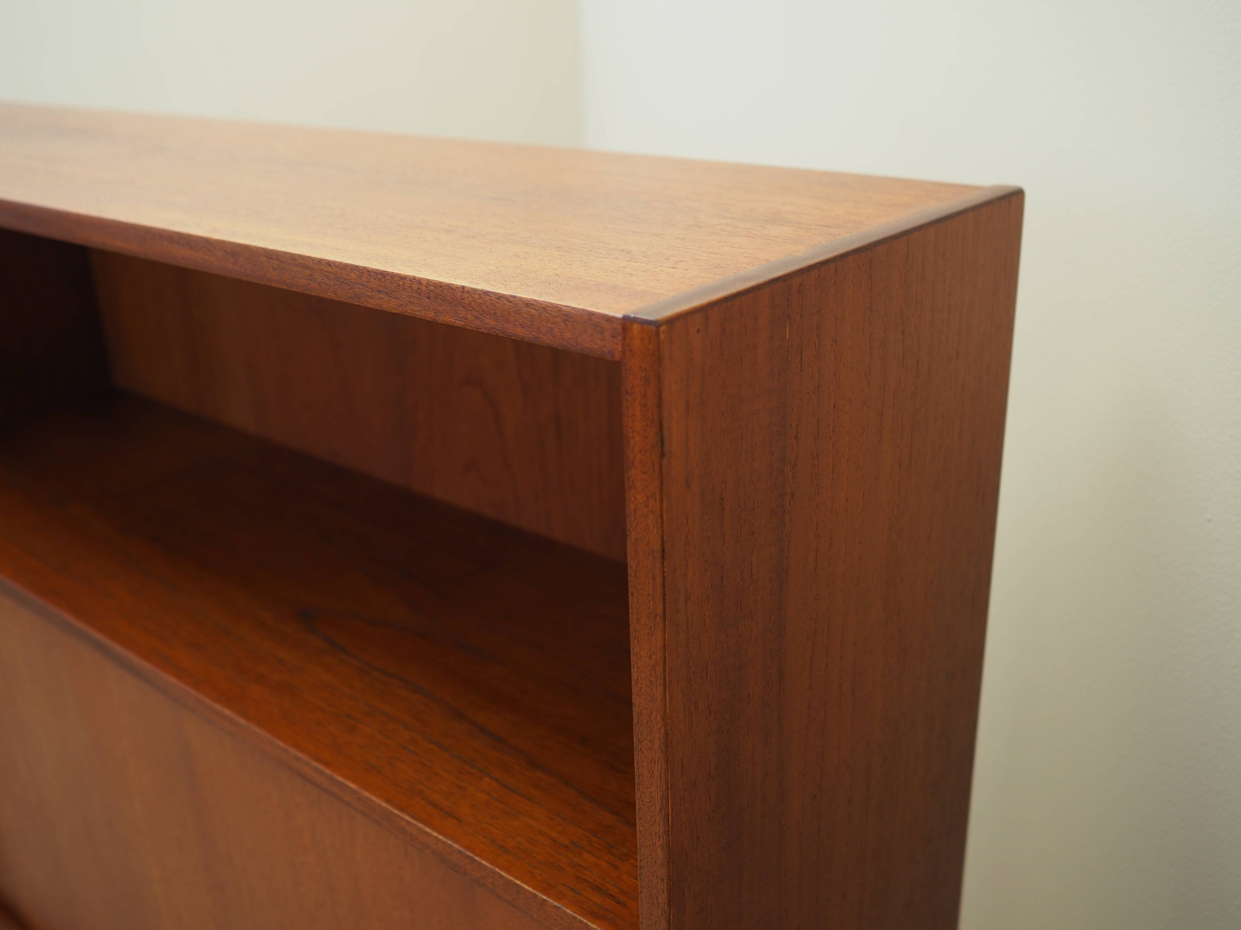 Teak bookcase, Danish design, 1970s, production: Denmark