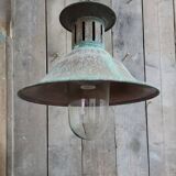 Rustic copper pendant barnlamp hanging lamp