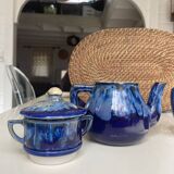 Old enameled coffee pot