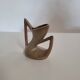 Vintage zoomorphic ceramic vase Vallauris 1970s