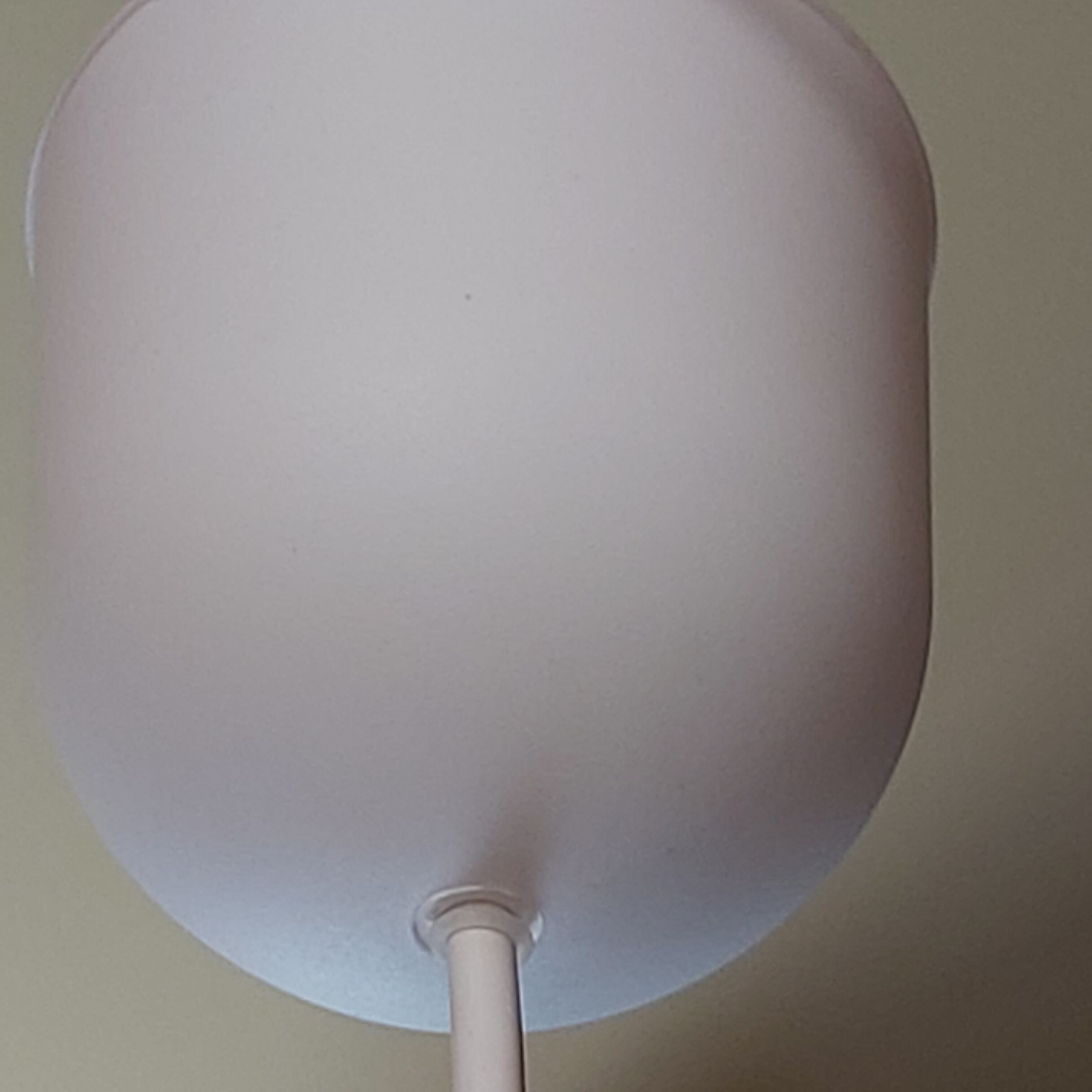 Suspension des années 70 perspex et métal