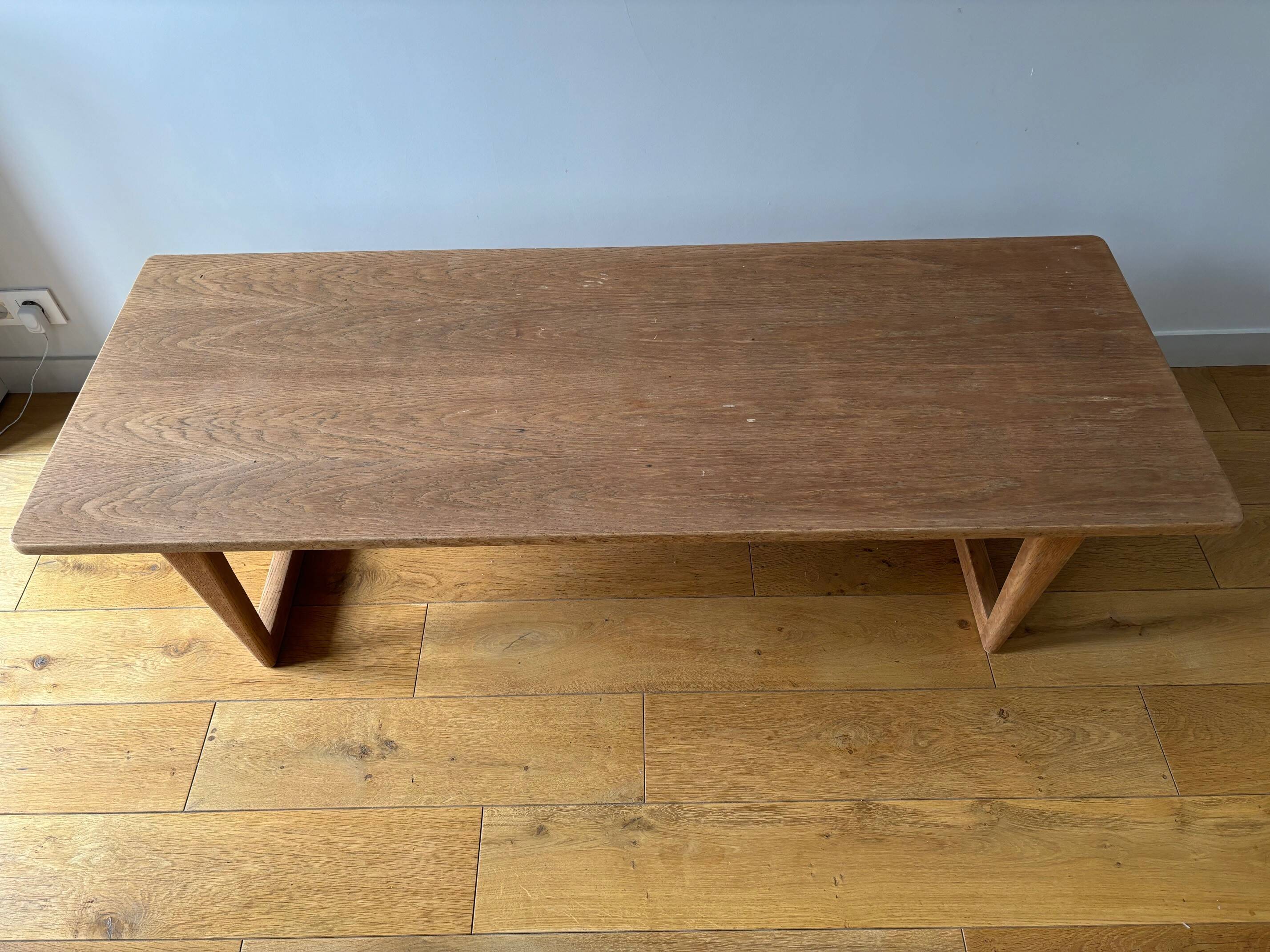 Oak coffee table by Borge Mogensen - Denmark, 1970s
