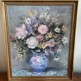 Painting bouquet of flowers