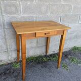 1950s oak side table