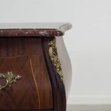 French mahogany veneer chest of drawers from the 1930's