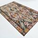 6x9 Wine Red Anatolian Kilim Rug, Faded Pink Oushak Wool Rug, 168x274Cm