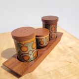 Service à condiment vintage Hornsea Bronte GB