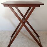 Pair of small folding tables
