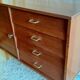 Vintage wooden sideboard / buffet - mid 20th century
