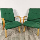 Vintage Armchairs by Jaroslav Smidek, 1960s, Set of 2