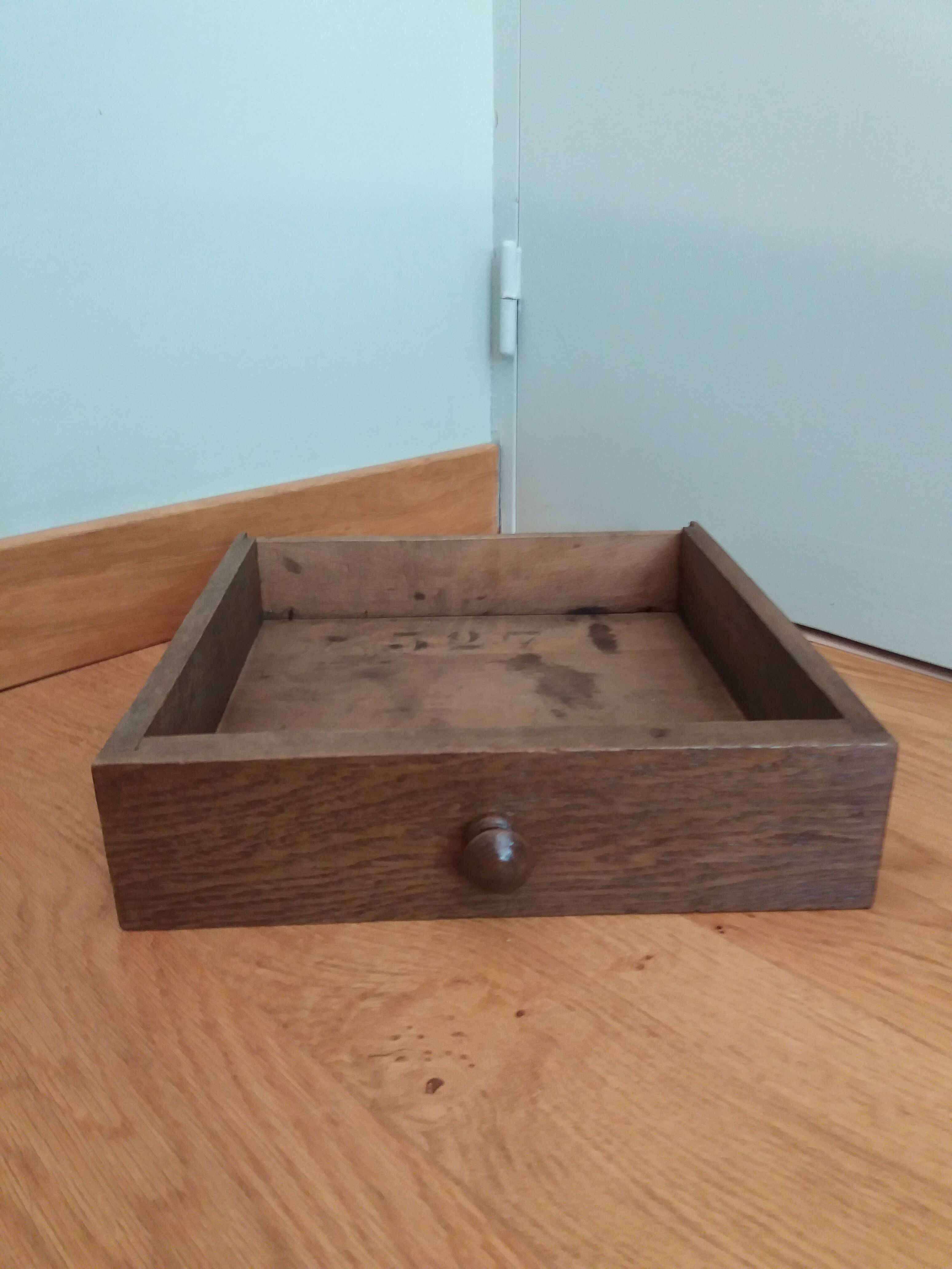 wooden drawer