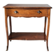 Louis XV style console in cherry wood, 20th century.