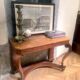 Art Nouveau Italian Wooden Console Table