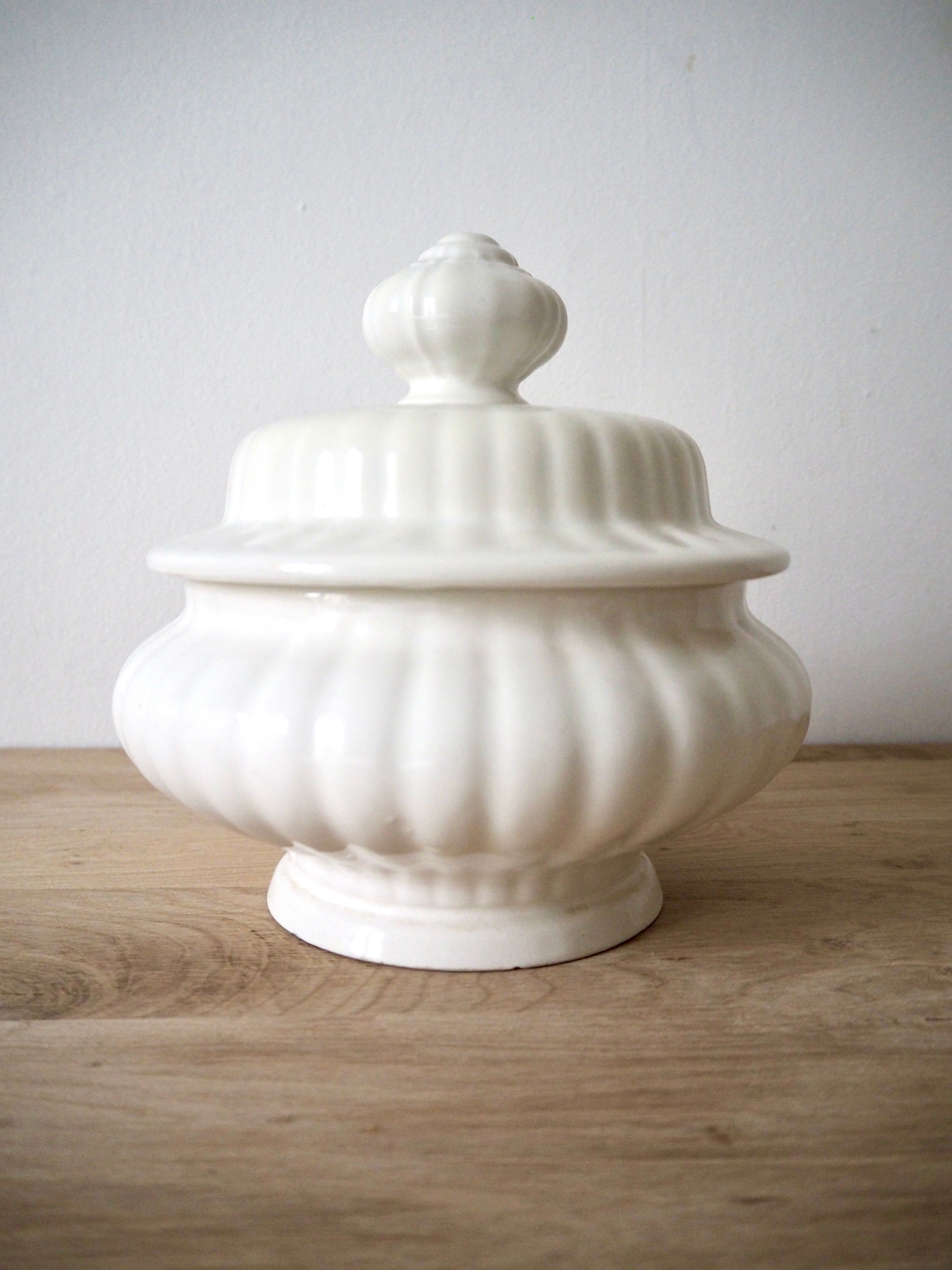 White tureen