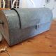 Caisse d'ouvrier ancienne zinc