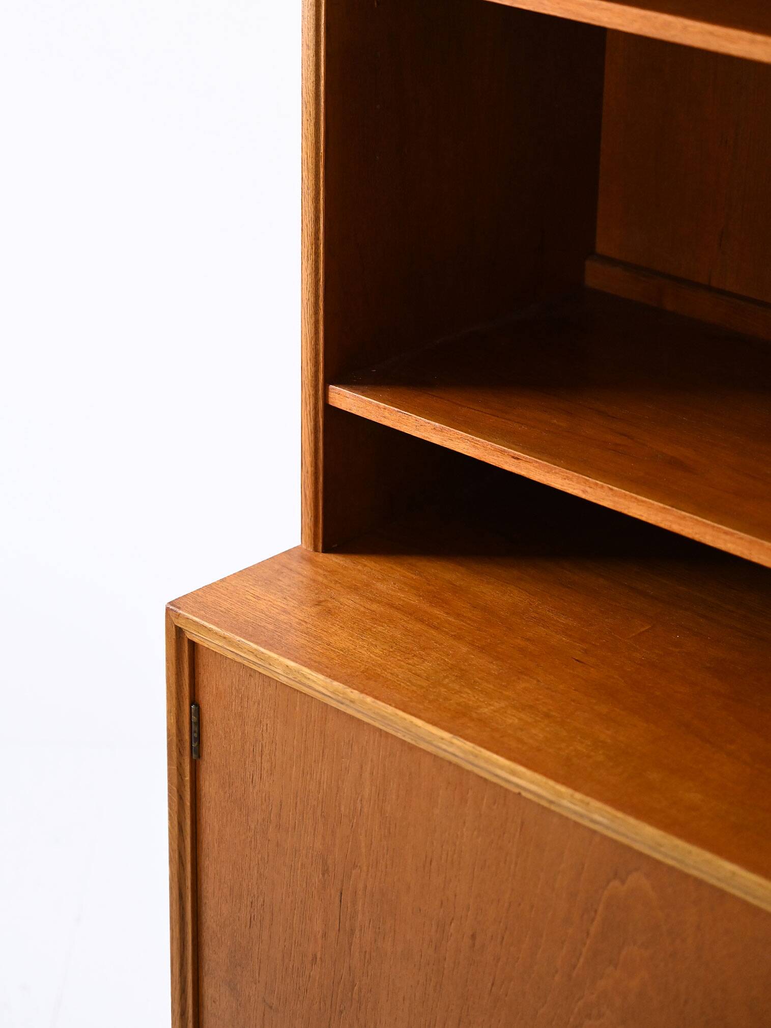 Swedish bookcase with storage unit