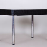 Restored Bauhaus Extendable Dining Table, Oak Veneer, Czechia, 1930s
