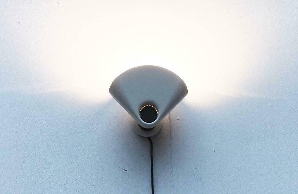 Vintage Space Age Wall Lamp Bollo 870 by Tobia Scarpa for Flos, 1970s