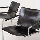Paire de fauteuils modernistes « SE02 » de Martin Visser pour Spectrum