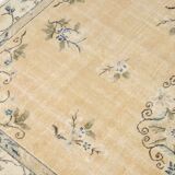 Oushak Wool Area Carpet -1751