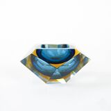 Bowl, Murano glass, Italian design, 1960s, made in Italy