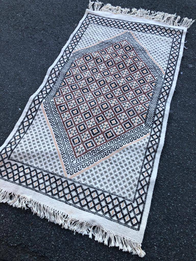 Handmade Tunisian rug