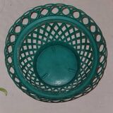 Cache pot vert - vintage