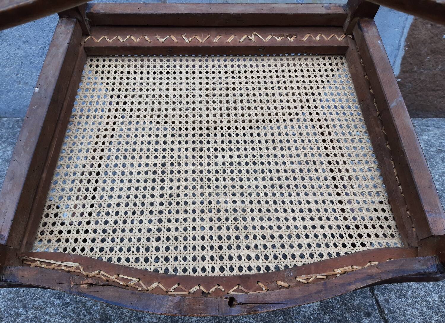 Fauteuil canné, 18ème siècle