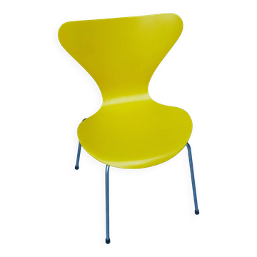 Chaise Mod.  3107  Arne Jacobsen  Jaune
