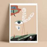 “RENAUD” art print, 30x40cm