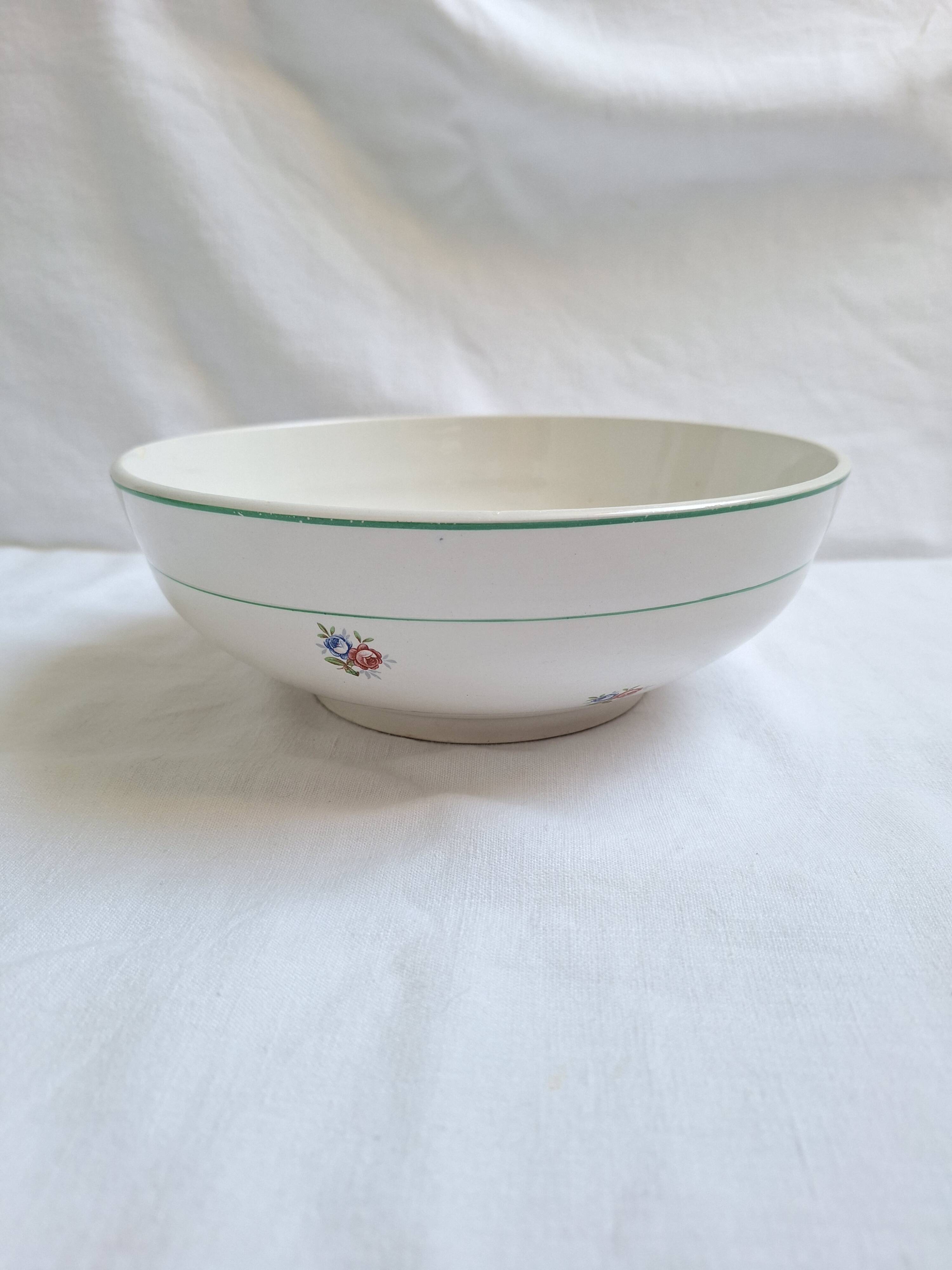 Sarreguemines and Digoin salad bowl