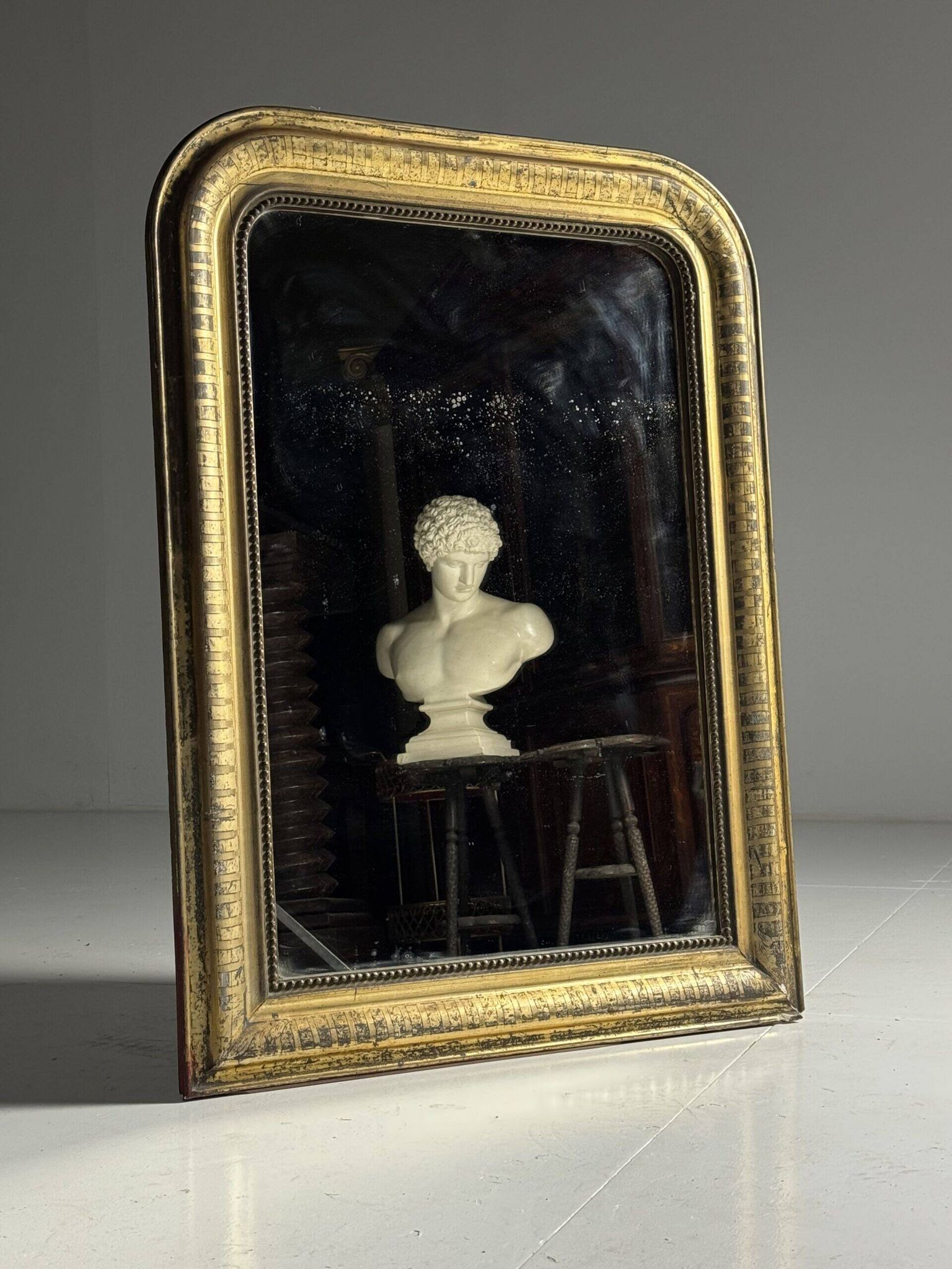Louis Philippe gilded mirror 19th century