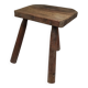 Antique vintage tripod milking stool